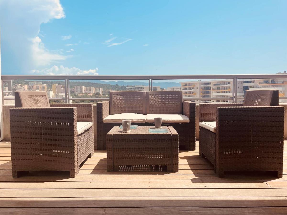 Grand Studio Toit Terrase Ajaccio Аяччо Экстерьер фото