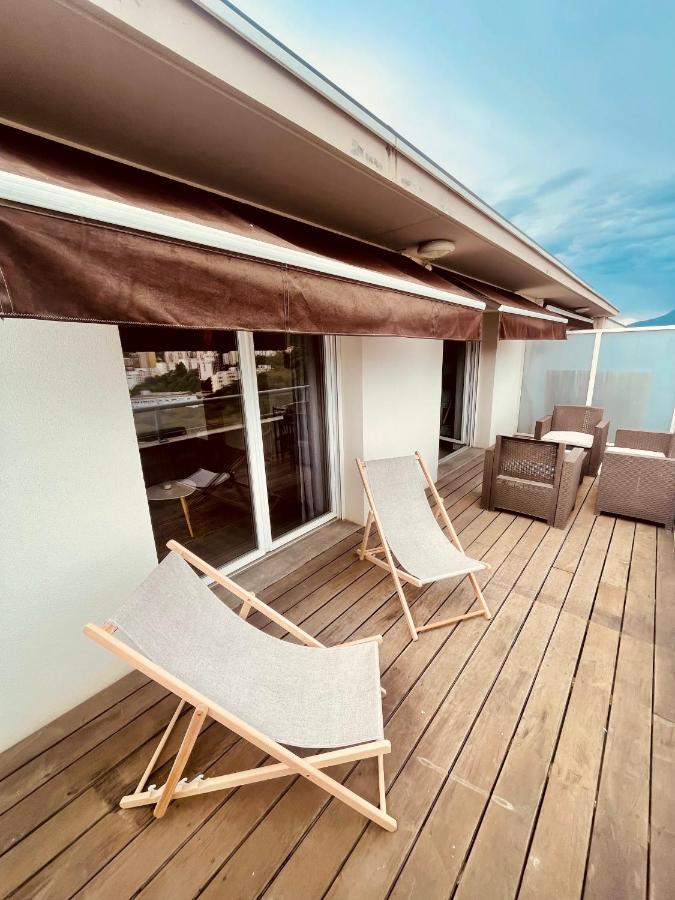 Grand Studio Toit Terrase Ajaccio Аяччо Экстерьер фото